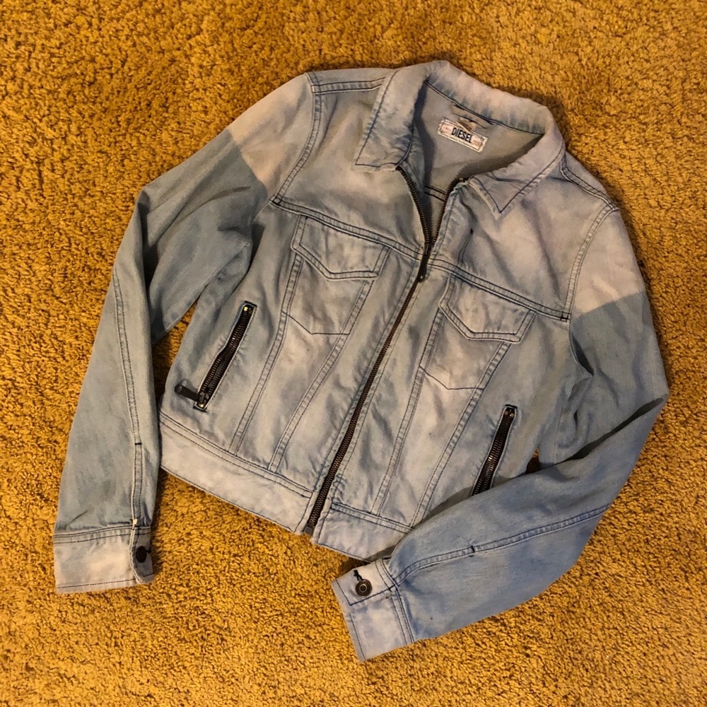 Diesel Denim Jacket w/ zip